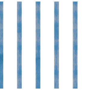 Papel de Parede Listras Aquareladas Azul