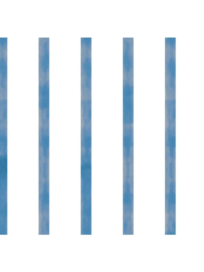 Papel de Parede Listras Aquareladas Azul