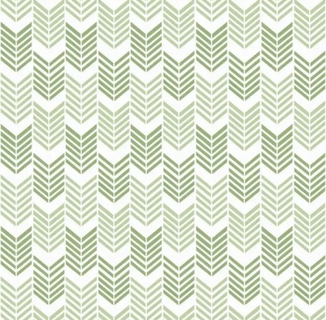 Papel de Parede Mini Chevron Verde