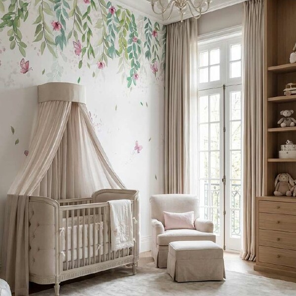 Painel Cortina de Flores
