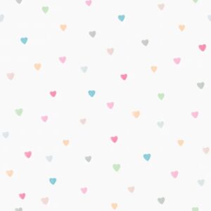Papel de Parede Mini Corações
