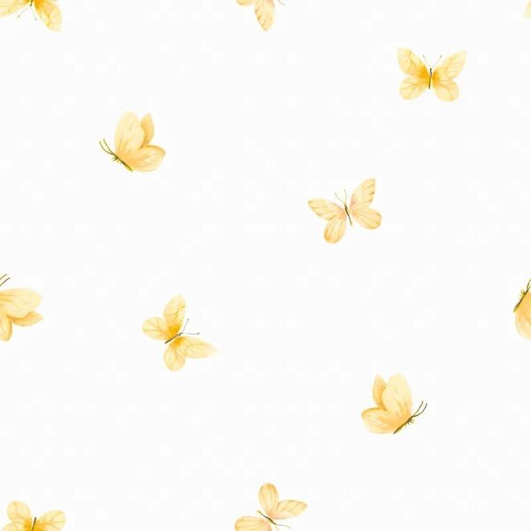 Papel de Parede Borboletas Amarelas