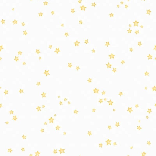 Papel de Parede Estrelinhas Dourada