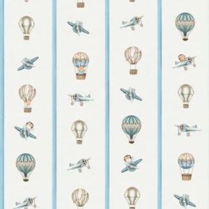 Papel De Parede Listras Aviador