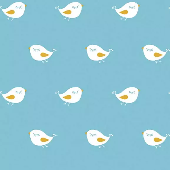 Papel de Parede Passarinho Com Brilho