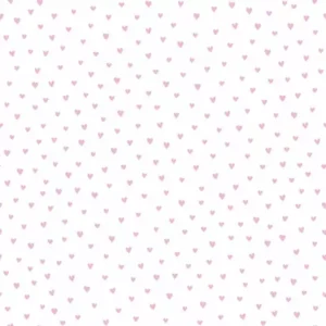 Papel de Parede Corações Rosa