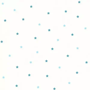 Papel de Parede Estrelas Azul