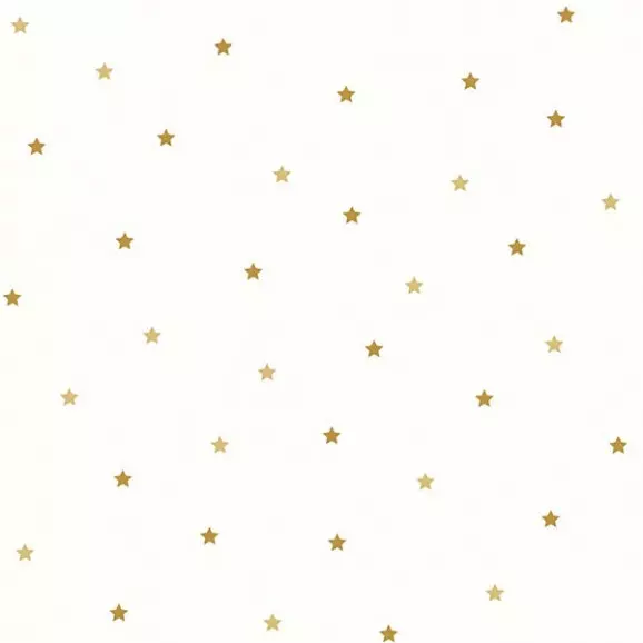 Papel de Parede Estrelas Douradas