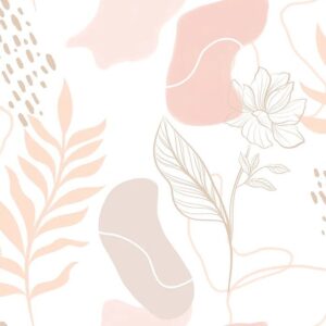 Papel de Parede Infantil Boho Chic Rosa