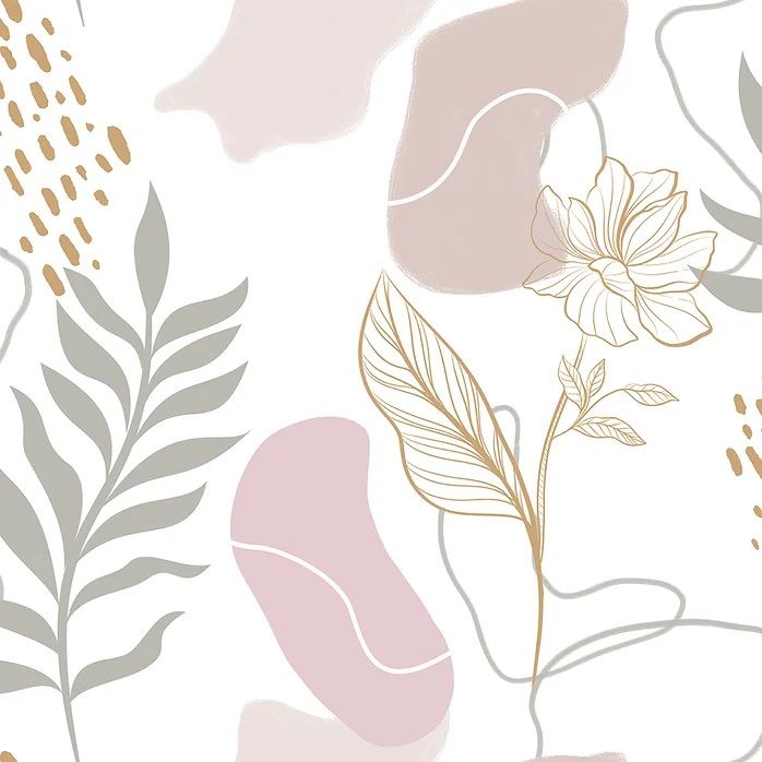 Papel de Parede Boho Chic Bege