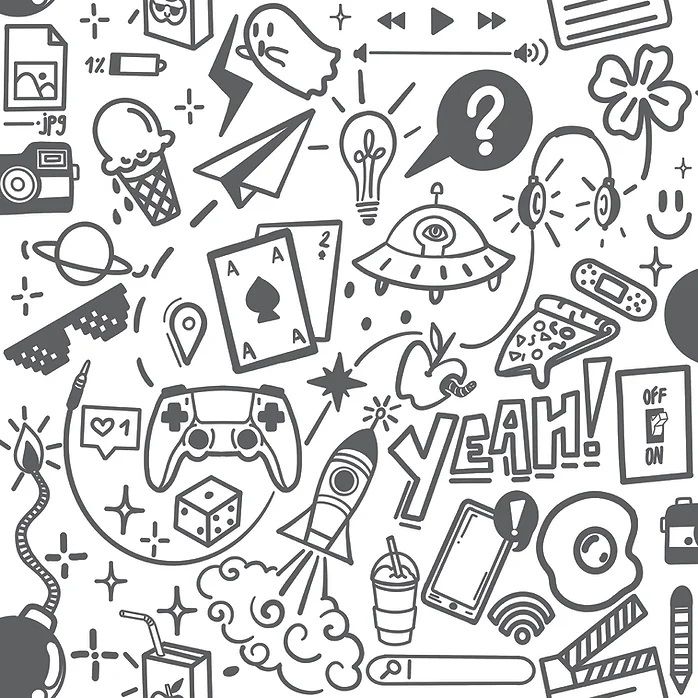 Papel de Parede Infantil Pop Art
