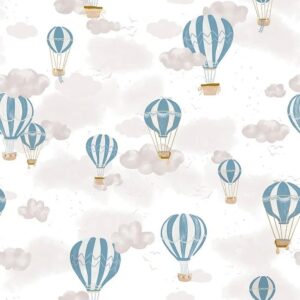Papel de Parede Balão Azul