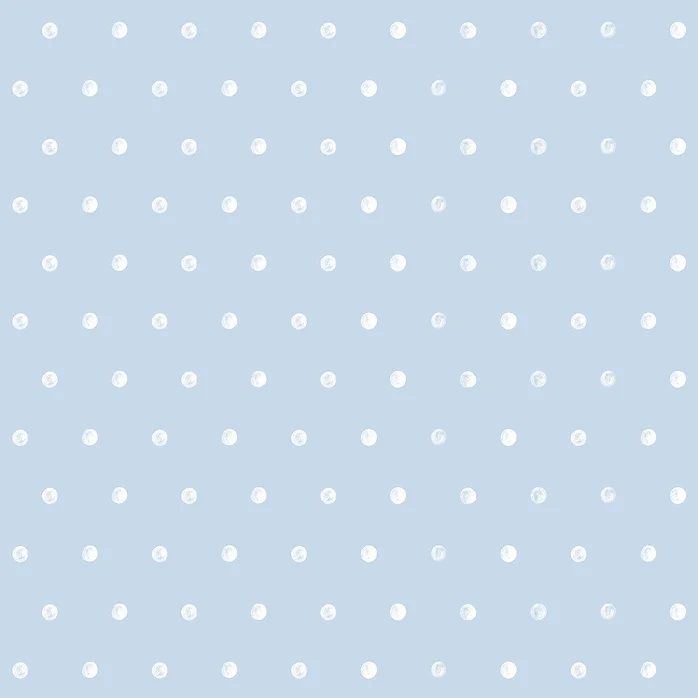 Papel de Parede Poá Azul