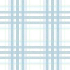 Papel de Parede Infantil Xadrez Azul