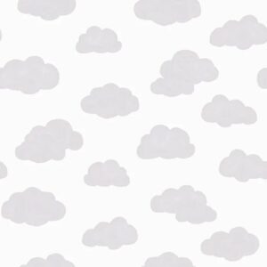 Papel de Parede Nuvens Cinza