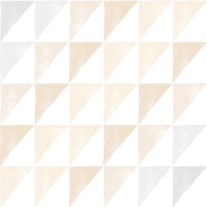 Papel de Parede Infantil Geométrico Amarelo