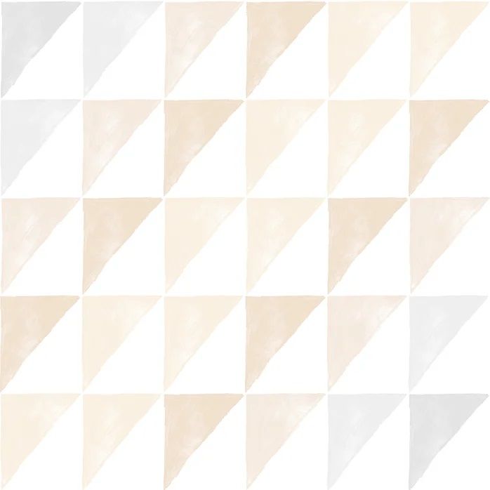 Papel de Parede Infantil Geométrico Amarelo