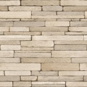 Papel de Parede Pedras Bege