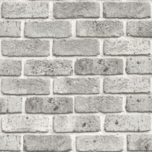 Papel de Parede Tijolinho Cinza