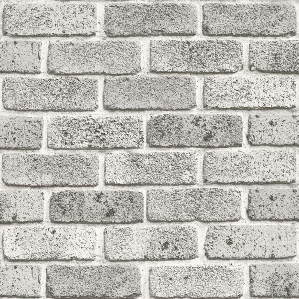 Papel de Parede Tijolinho Cinza
