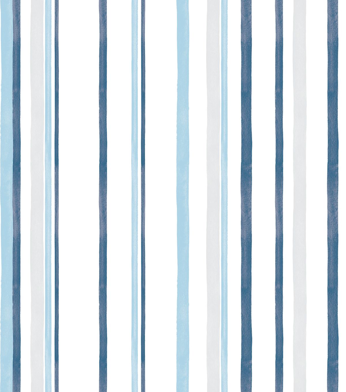 Papel de Parede Listrado Azul