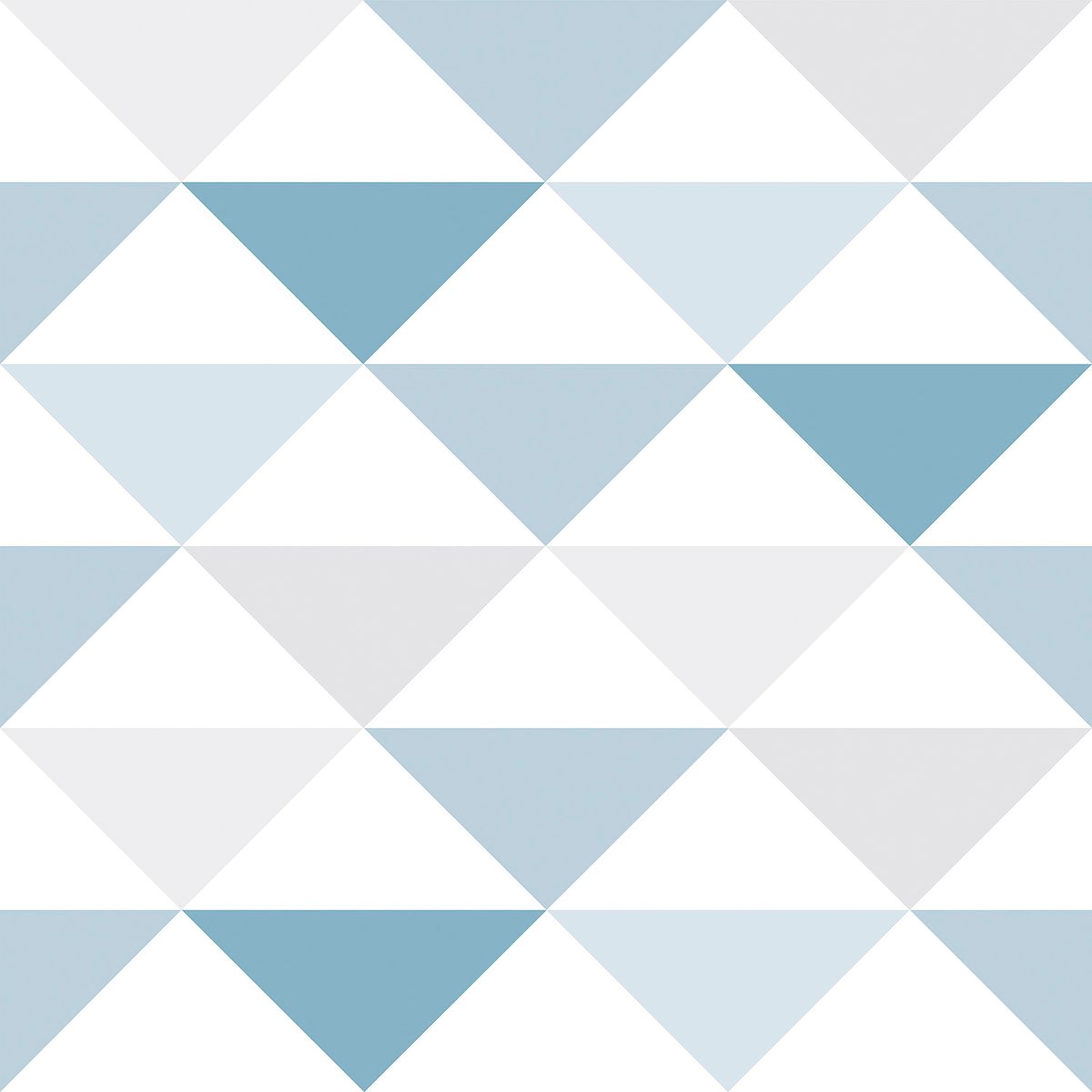 Papel de Parede Geométrico Azul