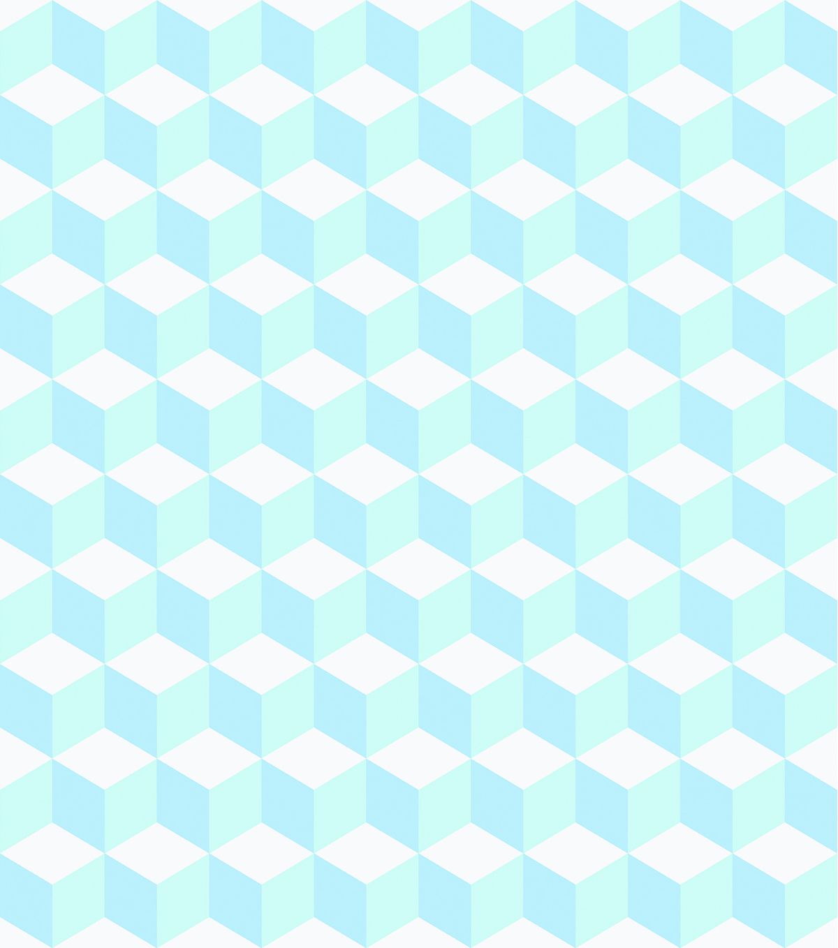 Papel de Parede Efeito 3D Azul