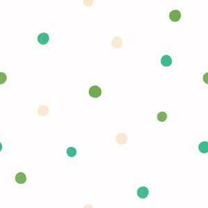 Papel de Parede Bolinhas Verde