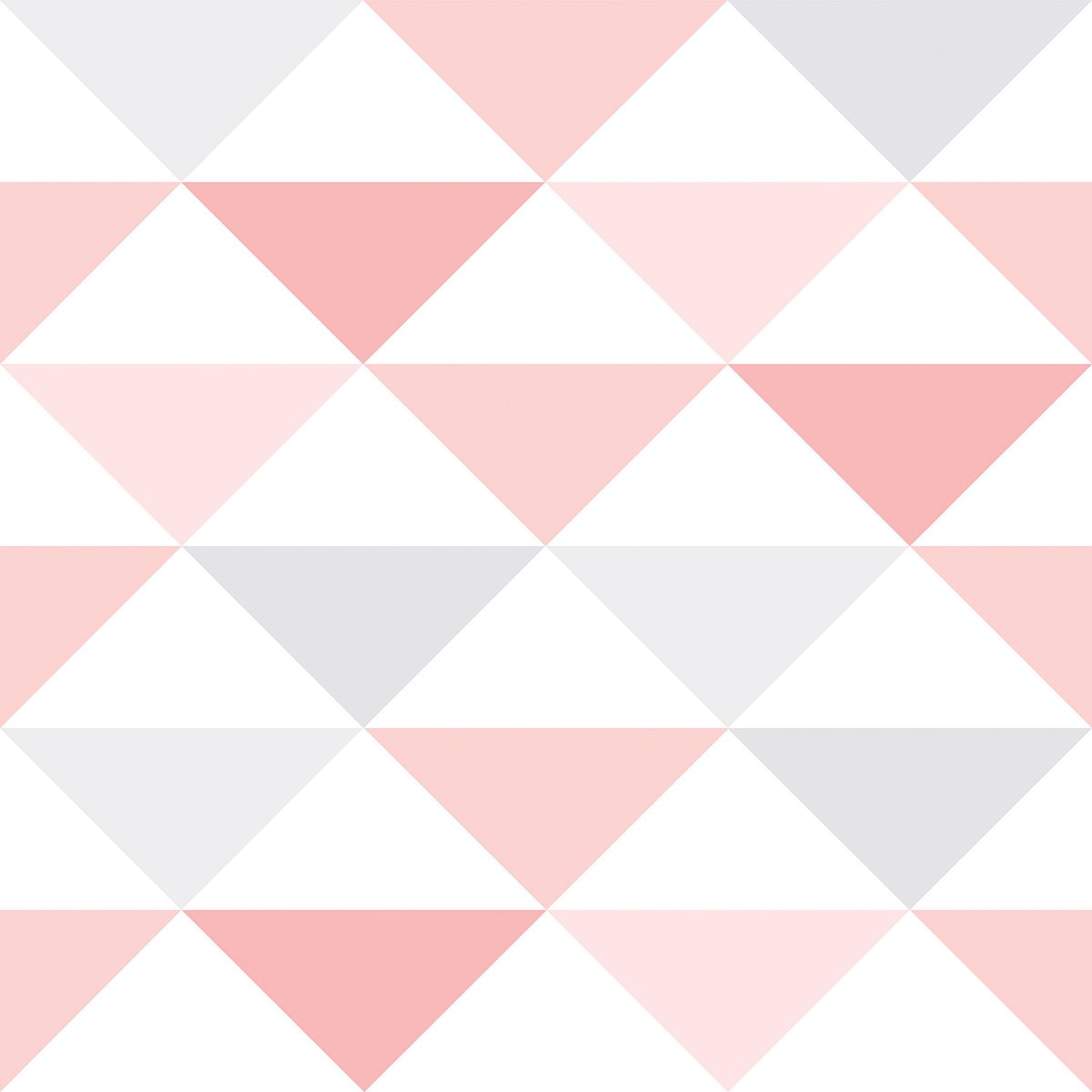 Papel de Parede Geométrico Tons de Rosa