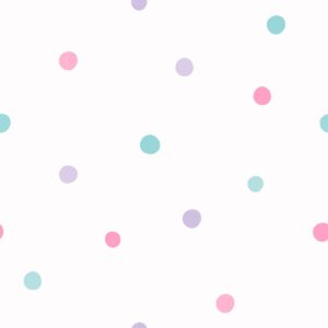 Papel de Parede Bolinhas Coloridas