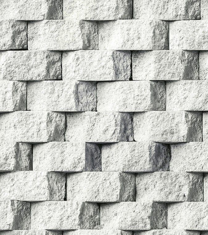 Papel de Parede Tijolo Cinza