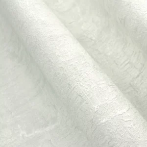 Papel de Parede Efeito Mármore Off White Detalhes Com Brilho