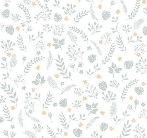 Papel de Parede Folhagem Infantil Vede