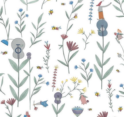 Papel de Parede Jardim Encantado