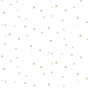 Papel de Parede Estrelinhas Cinza