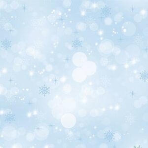 Papel de Parede Flocos de Neve Azul Claro