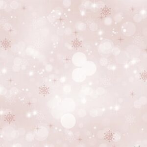 Papel de Parede Flocos de Neve Rosa