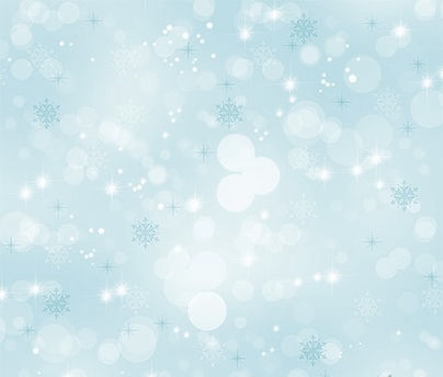 Papel de Parede Flocos de Neve Azul