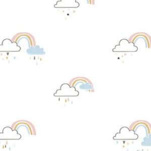 Papel de Parede Arco Iris Candy