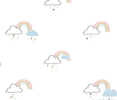 Papel de Parede Arco Iris Candy