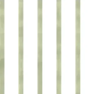 Papel De Parede Listrado Verde